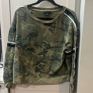 Sanctuary Camo Crewneck